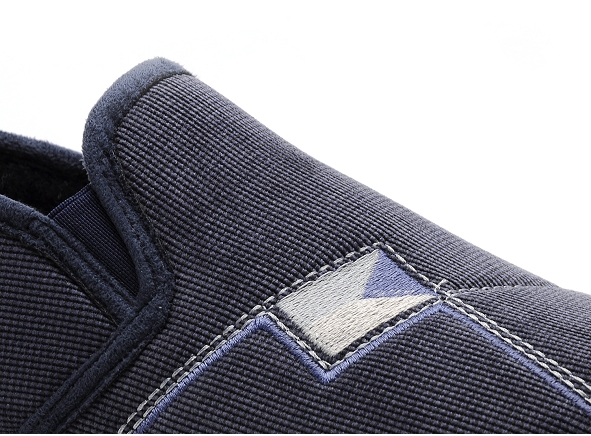 La maison de l espadrille chaussons homme 6861 5 bleu