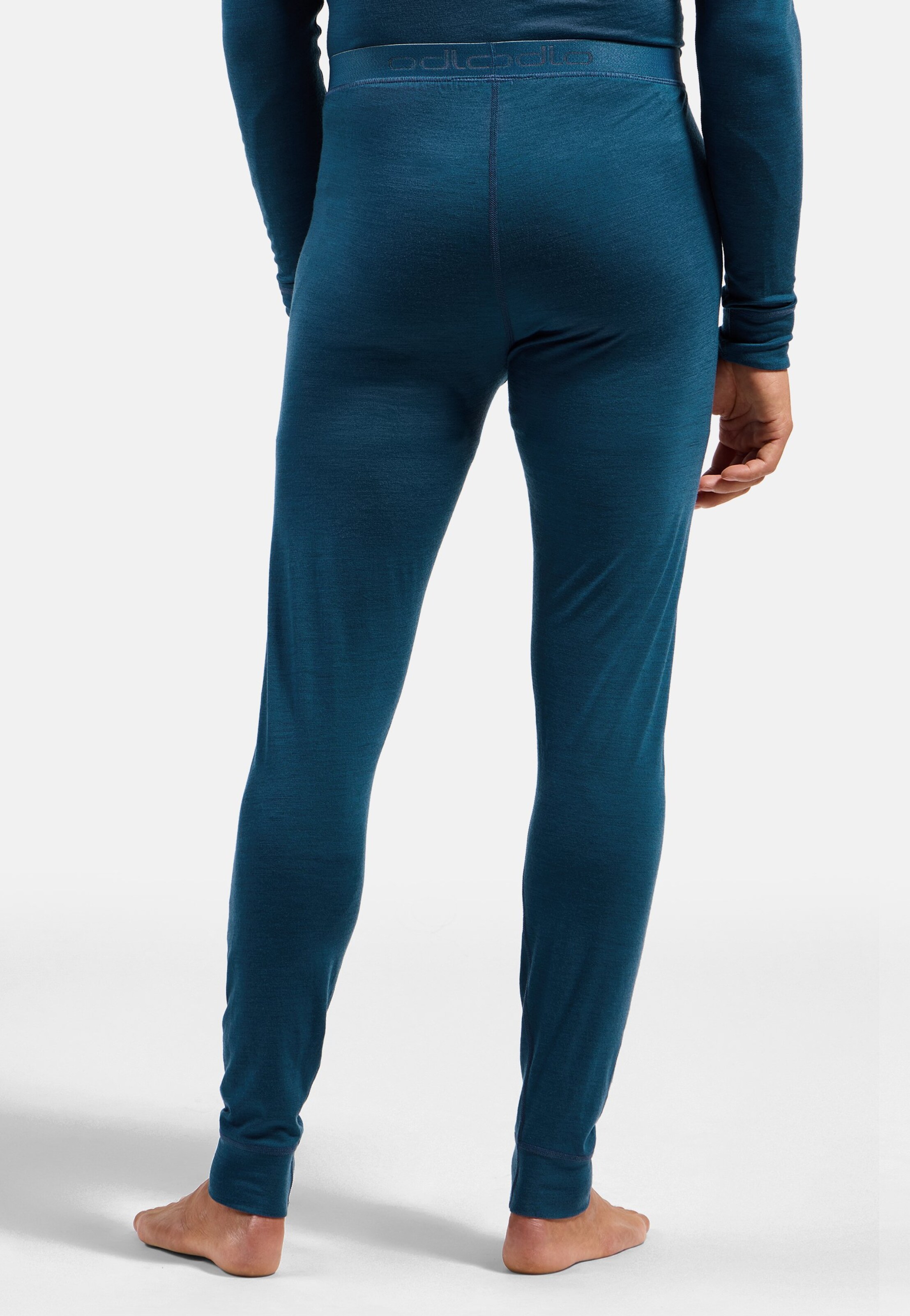 Natural Merino 200 Base layer Set in blue wing teal - blue ashes
