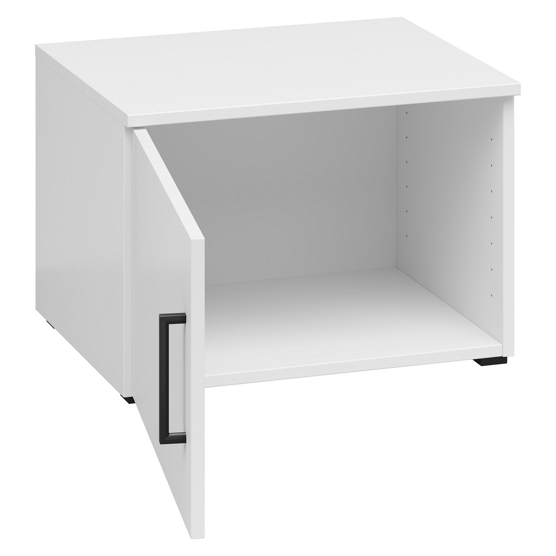 Aufsatz-/Stand-/Hängeelement - weiß - 50 cm