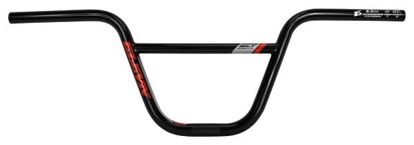 Guidon ELEVN SLT FLAT 8.5'' Noir/Rouge
