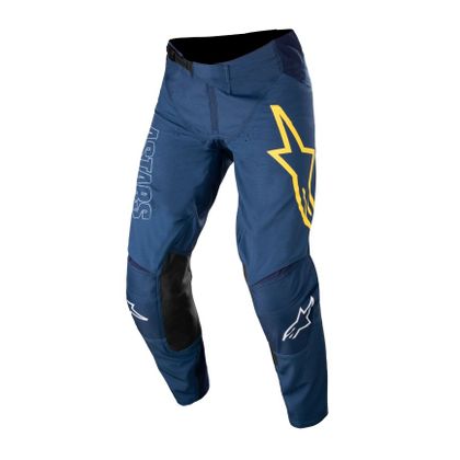 Pantalon cross Alpinestars TECHSTAR PHANTOM - DARK BLUE WHITE 2022 - Bleu / Blanc