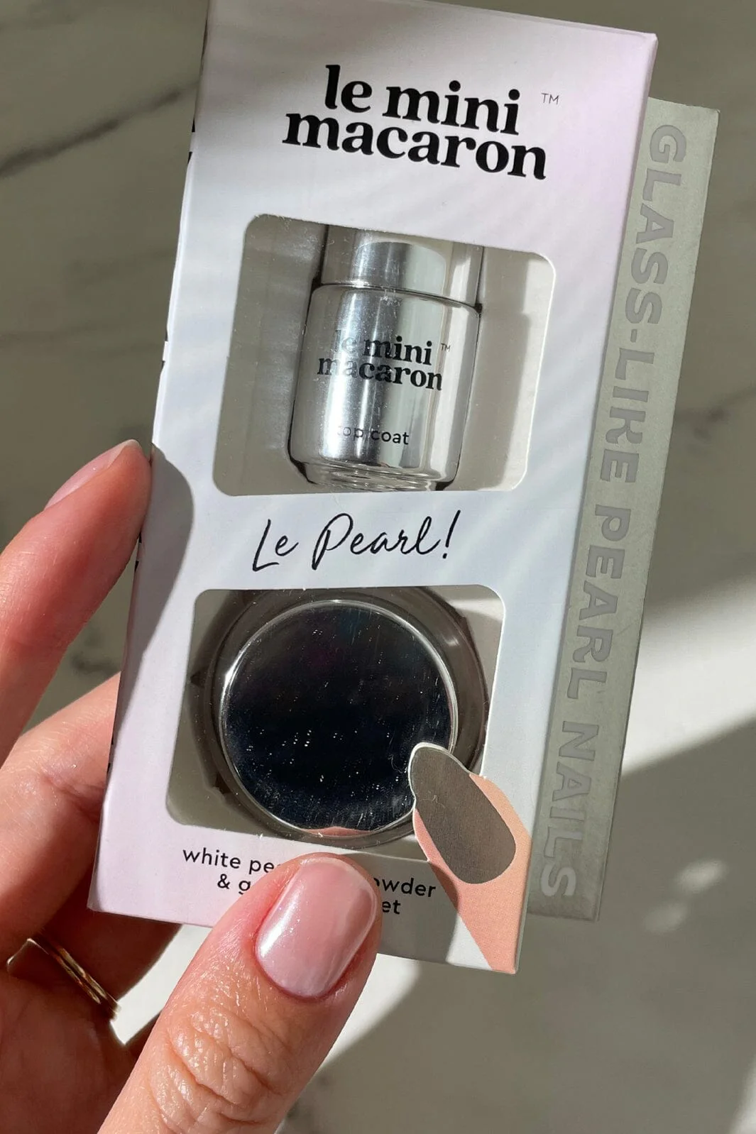 Le Mini Macaron Chrome Powder Set
