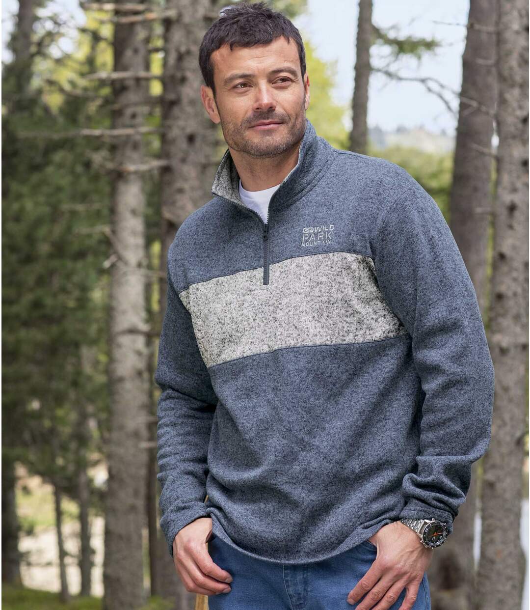Lot de 2 Sweats Molleton Outdoor