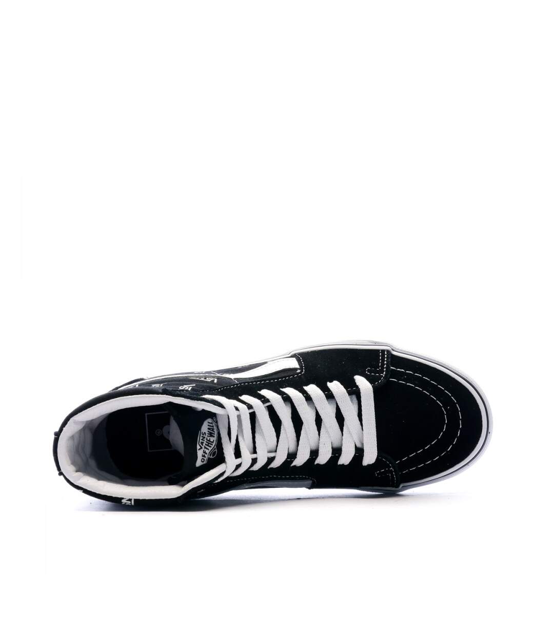 Baskets Noir à motifs Homme Vans SK8-HI