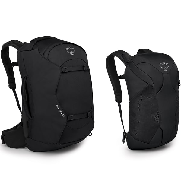 Bagagerie de voyage OSPREY FAIRVIEW 55 BLACK