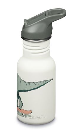 CLASSIC Edelstahlflasche  Dino Skate  KIDS 350 ml