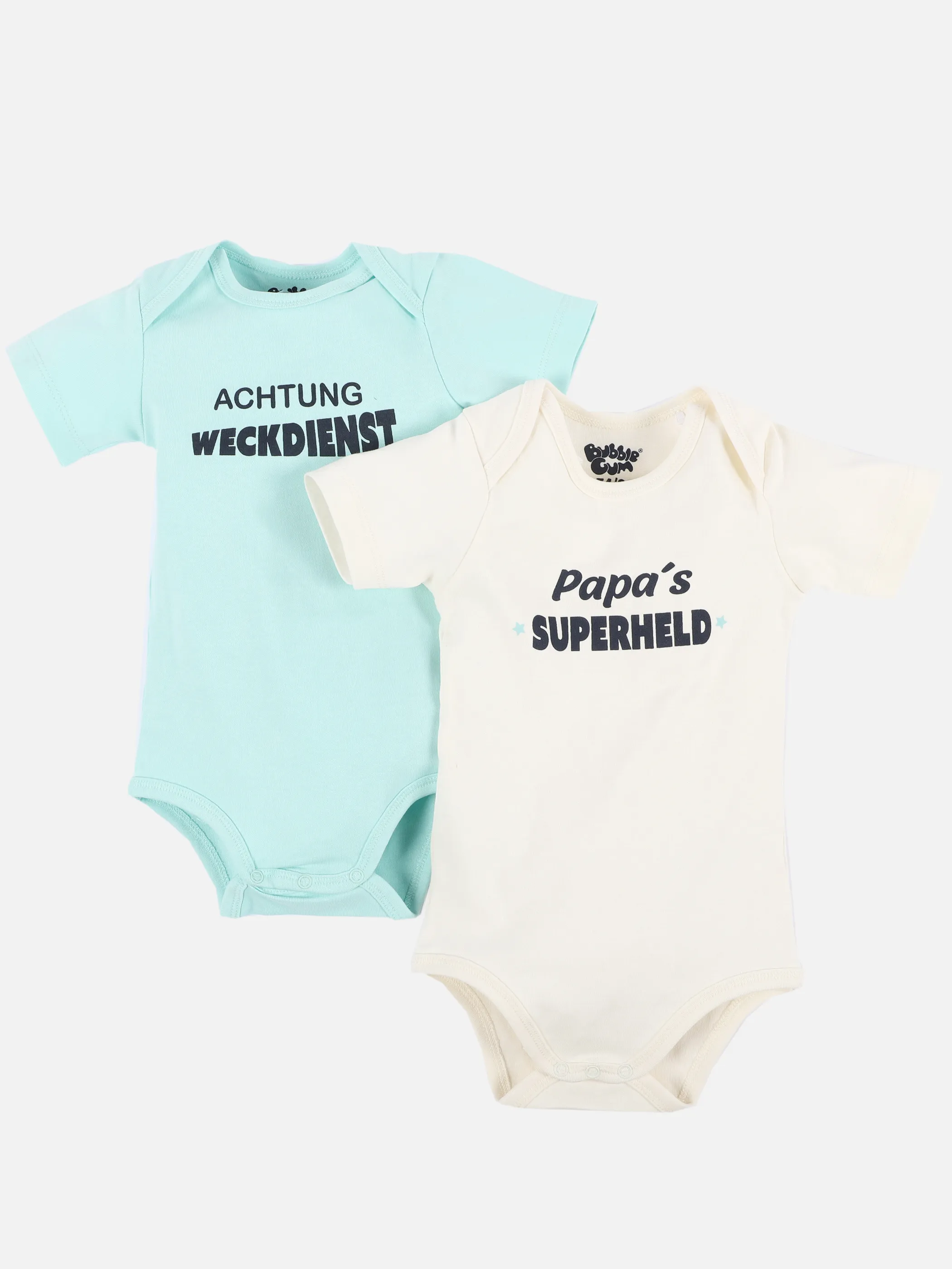 Baby Jungen Sprüche Body im 2er Pack