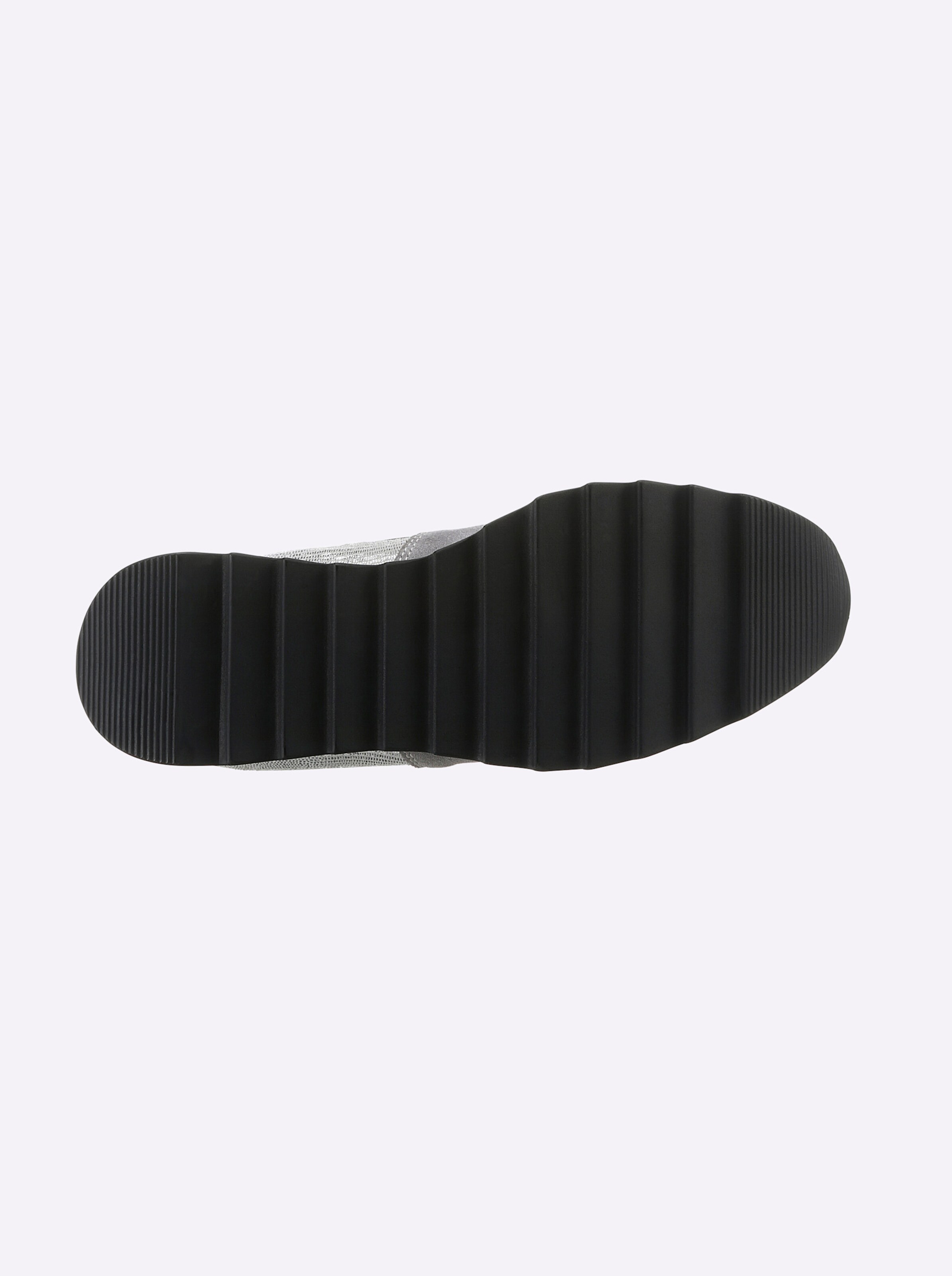 heine Stiefelette in grau-silberfarben
