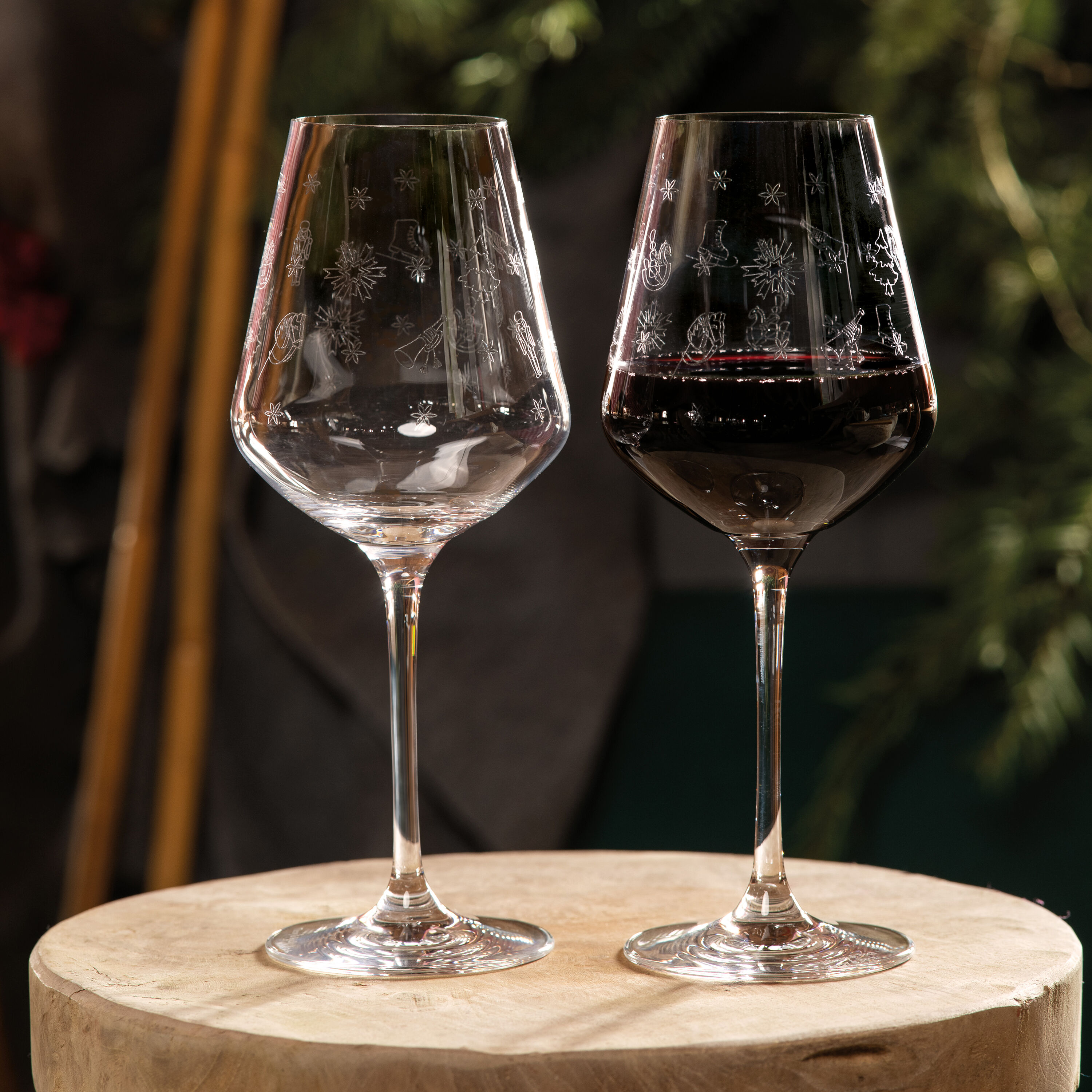 Toy's Delight Red wine glass Clear, 6.8 oz, crystal glass