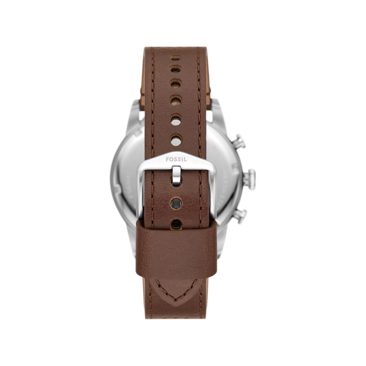 Montre FOSSIL sport tourer homme bracelet cuir marron
