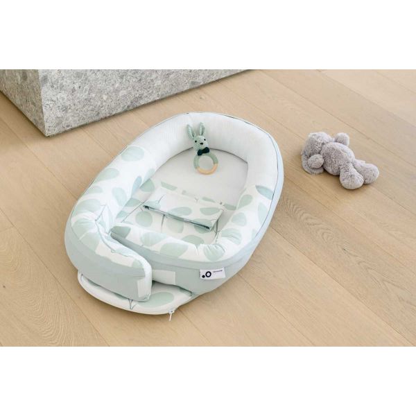 Doomoo Ninho Cocoon Folhas Verde Água