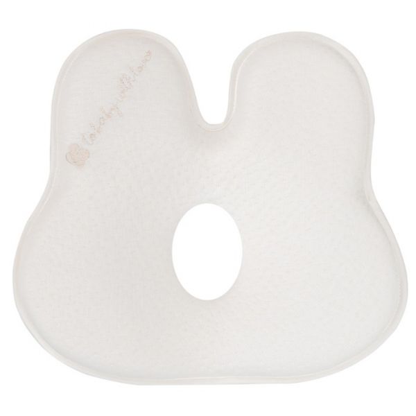 Kikkaboo Almofada Ergonómica Bunny Airknit Blanco
