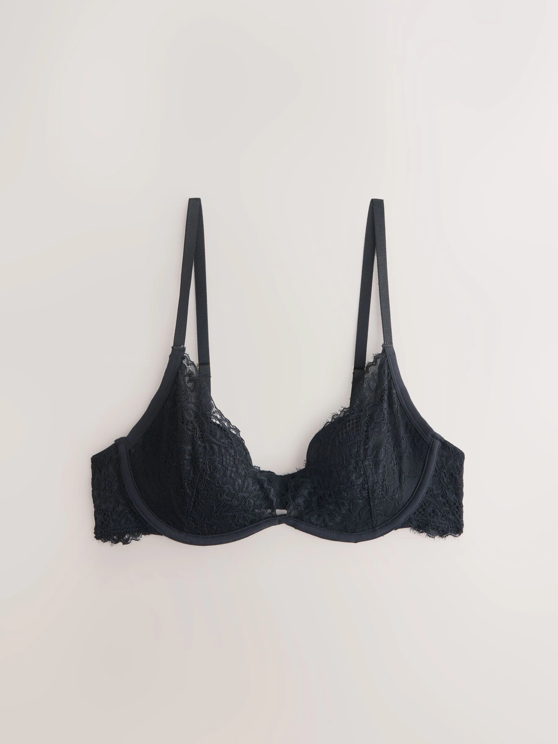 Zwart - A-E Lace Bra