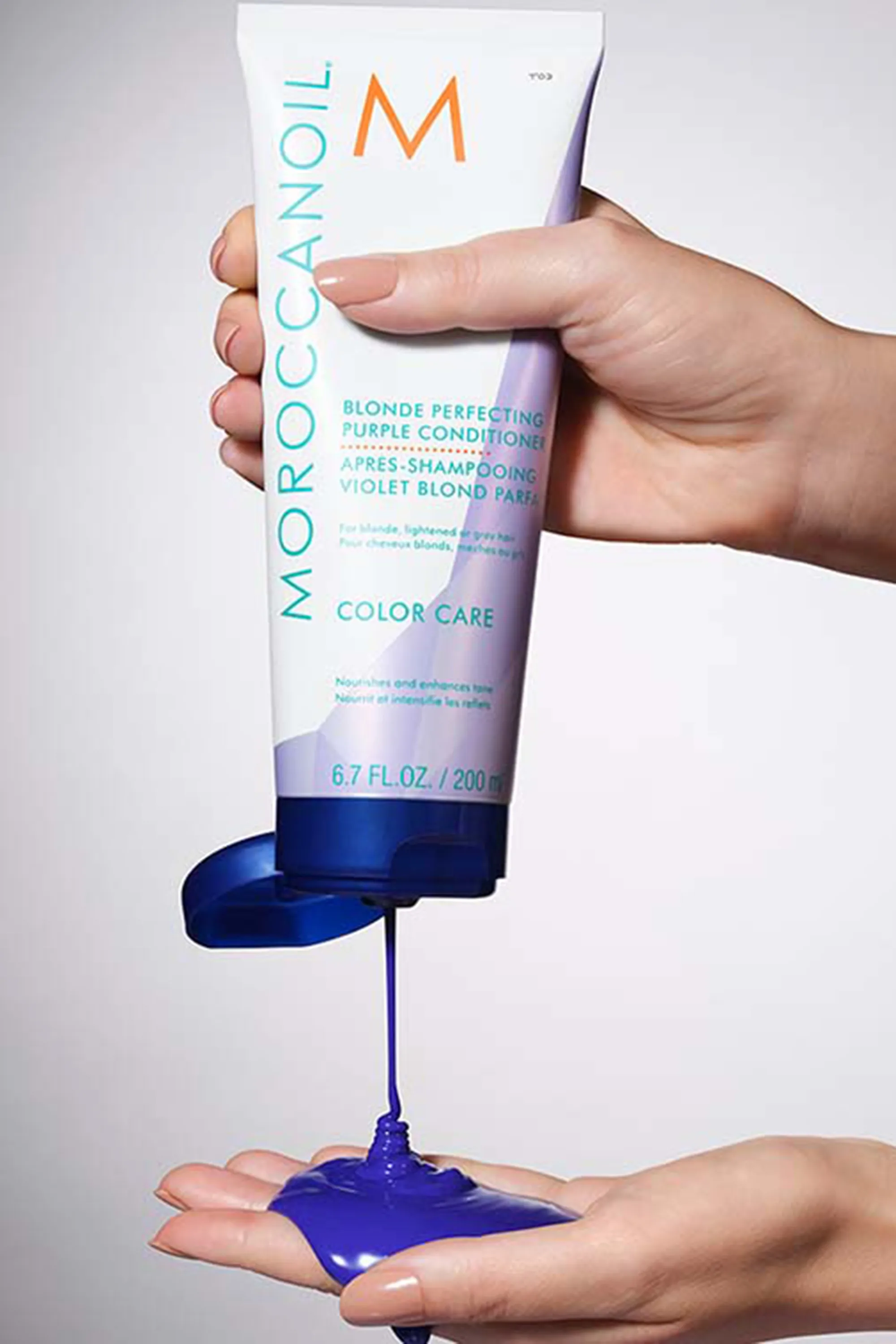 Moroccanoil Après-shampoing violet Blond Parfait-200 ml
