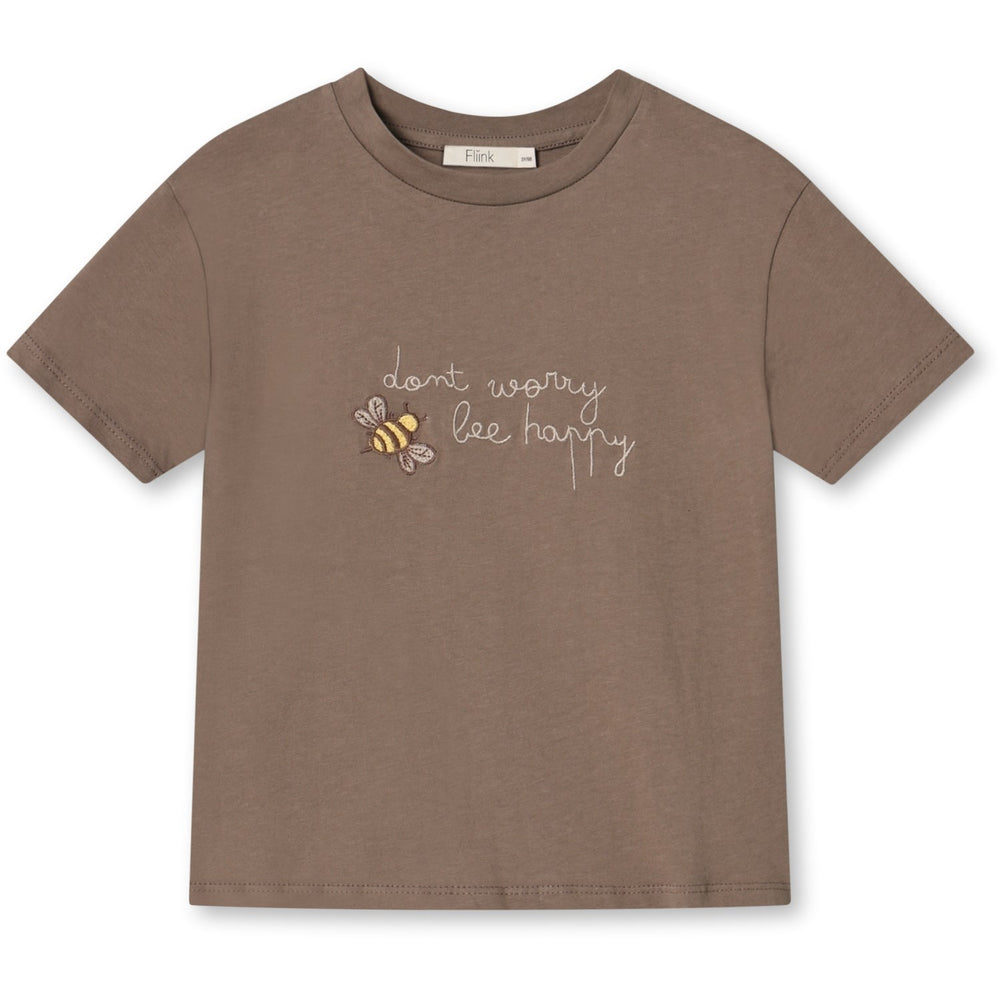 Køb Fliink Pine Bark Sommer Bee T-Shirt