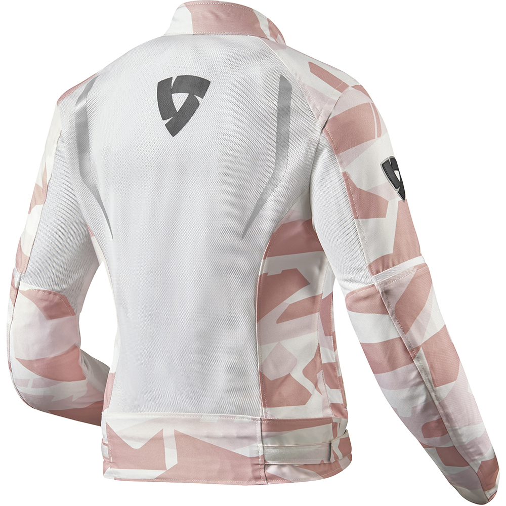 Rev'it - Blouson femme Torque Ladies Camouflage Rose / Blanc