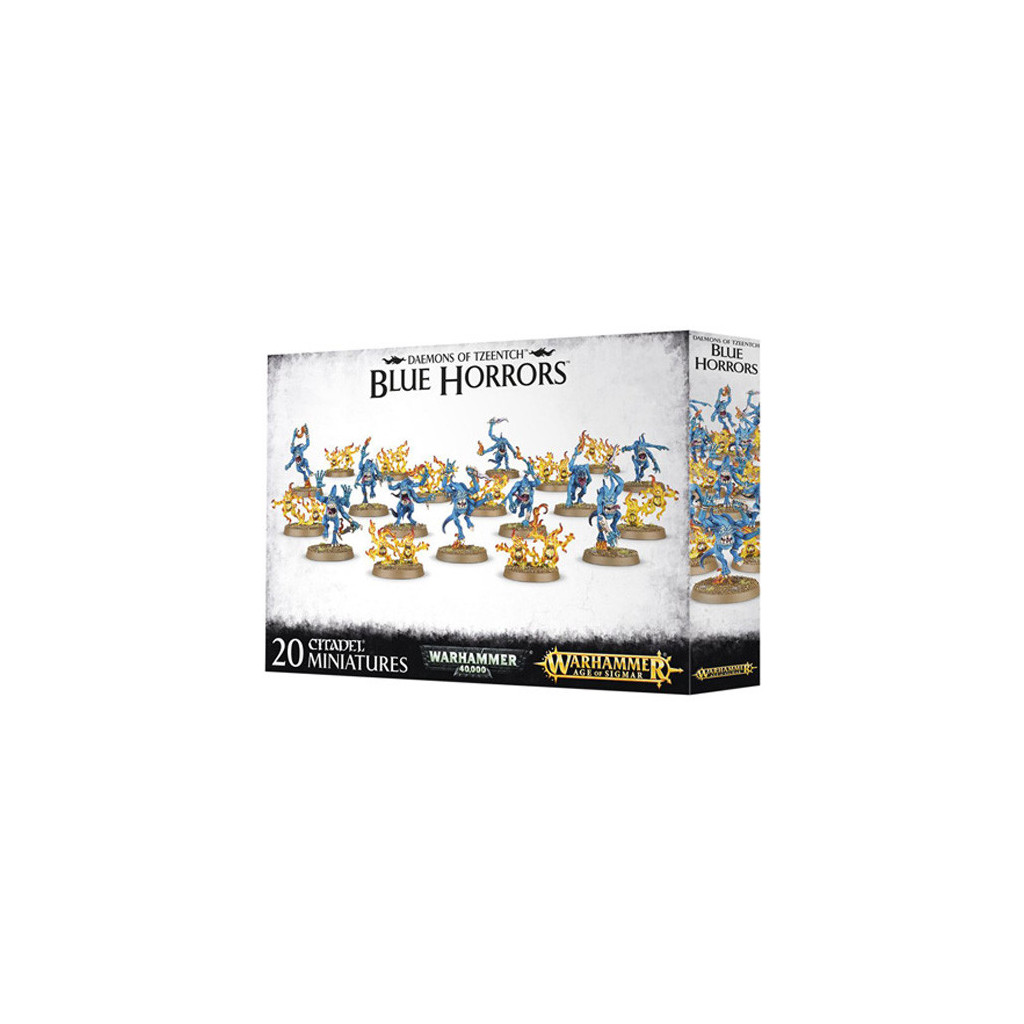 Age of Sigmar : Daemons of Tzeentch - Blue Horrors