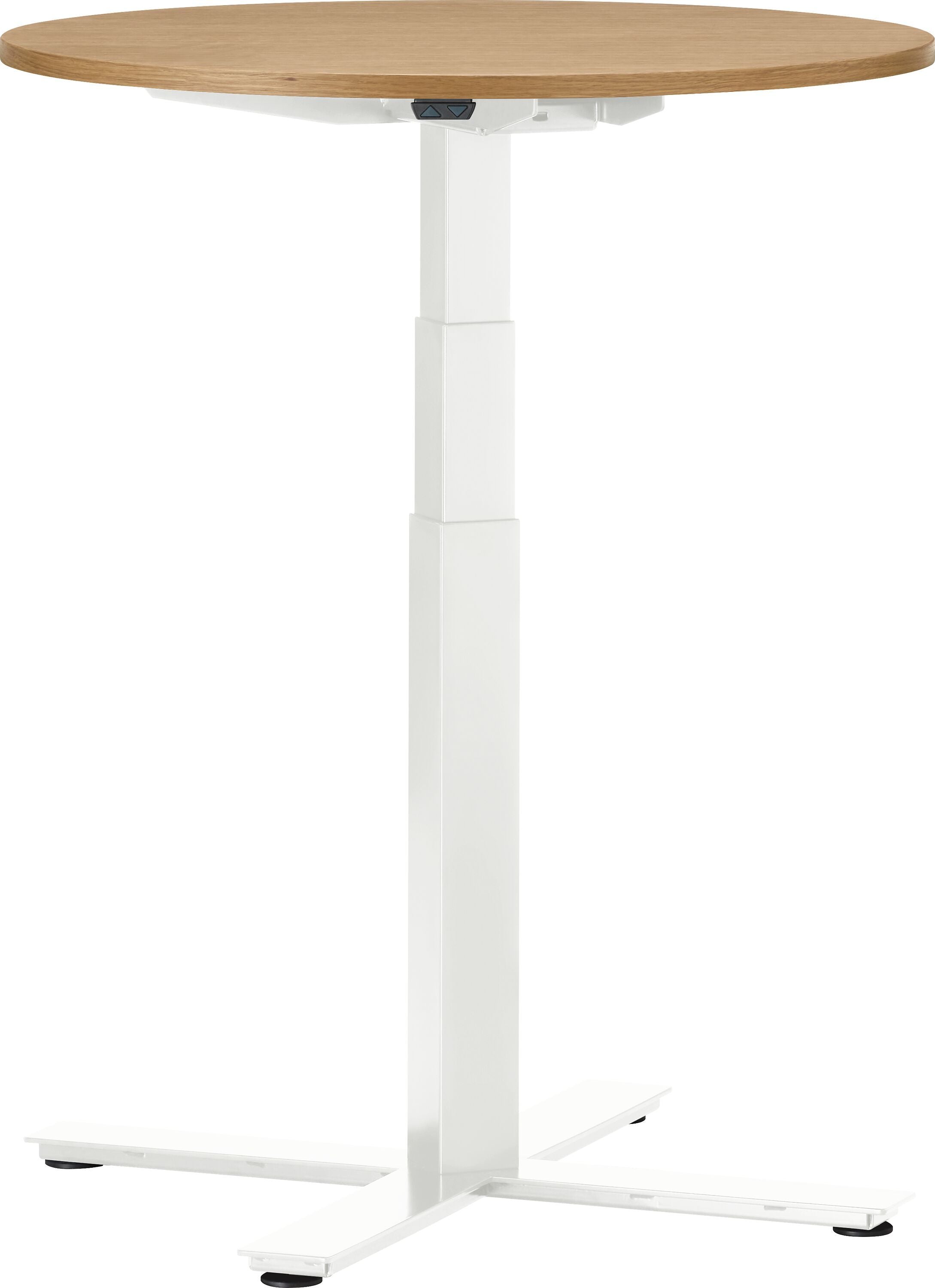 FLEXCUBE Besprechungstisch höhenverstellbar - Eiche / H: 62.5 cm