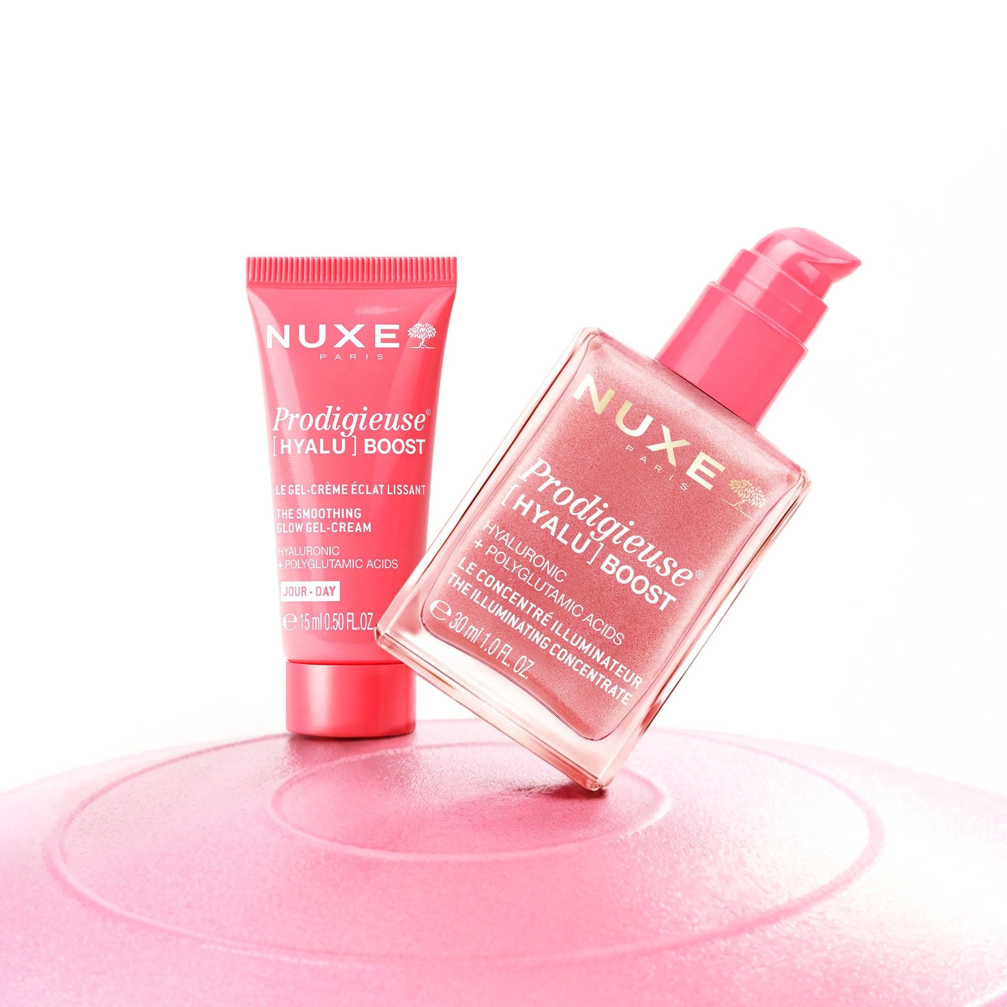 Entdeckungsduo – The Illuminating Concentrate & The Smoothing Glow Gel-Cream 15 ml gratis