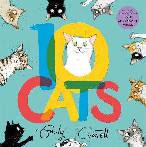 10 Cats: A chaotic colourful counting book (Paperback)
