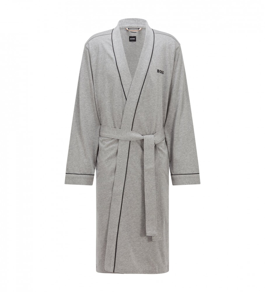 Logotipo BOSS Kimono e debrum cinza