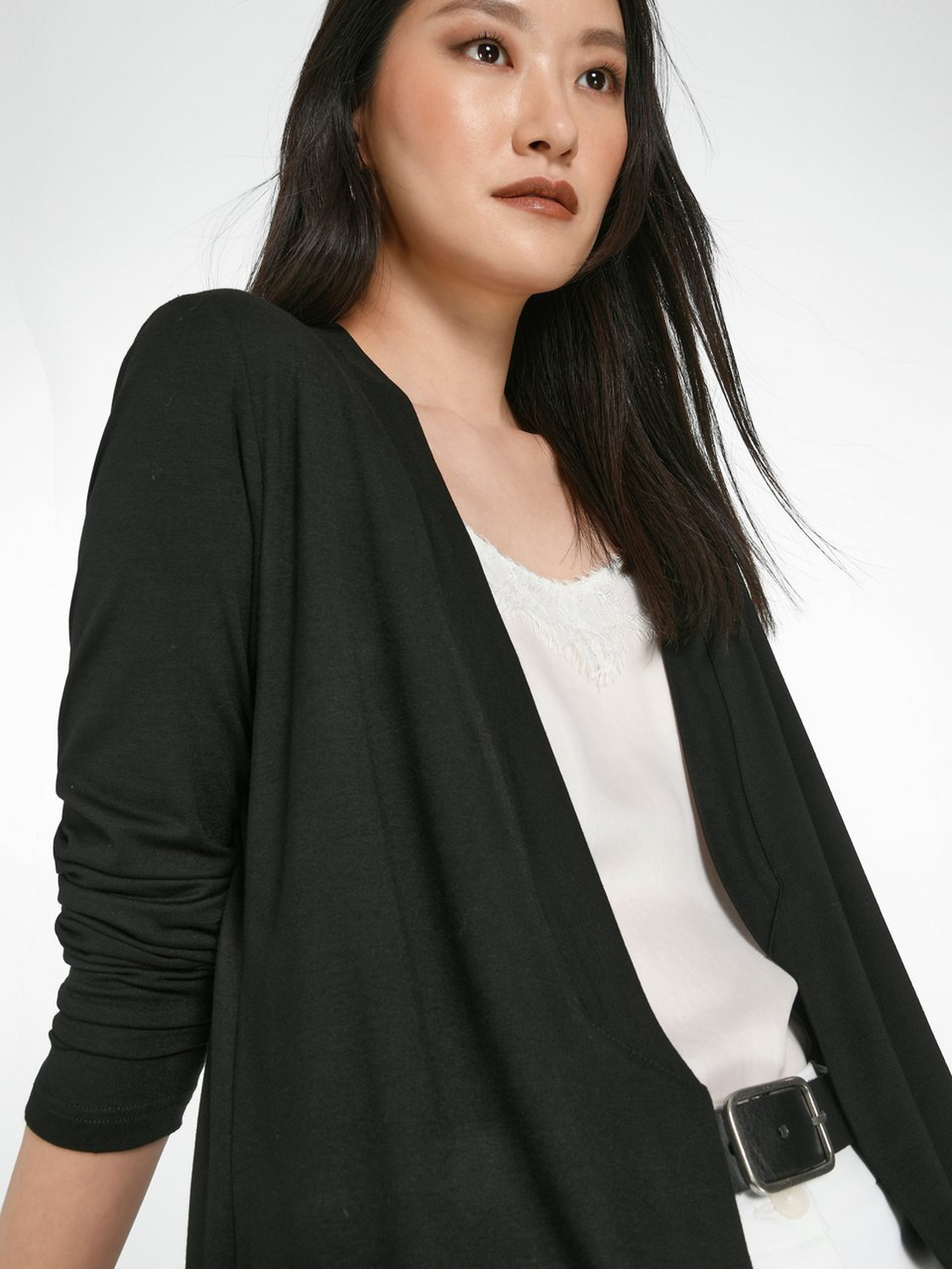 Jersey-Long-Jacke