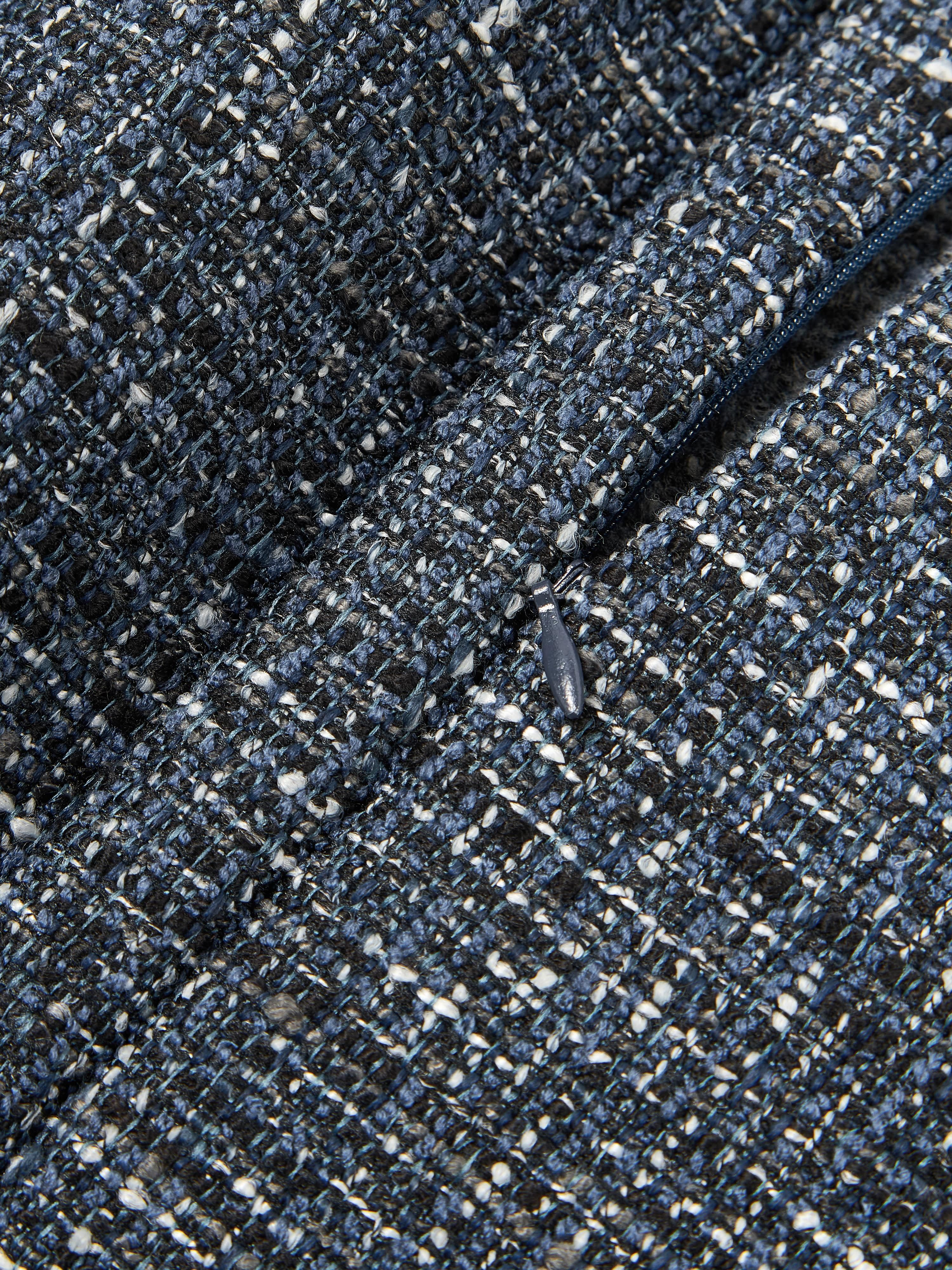 Bouclé kussenhoes Talea