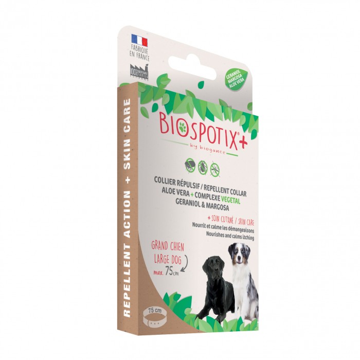 Collier répulsif Biospotix+ pour chien & chiot