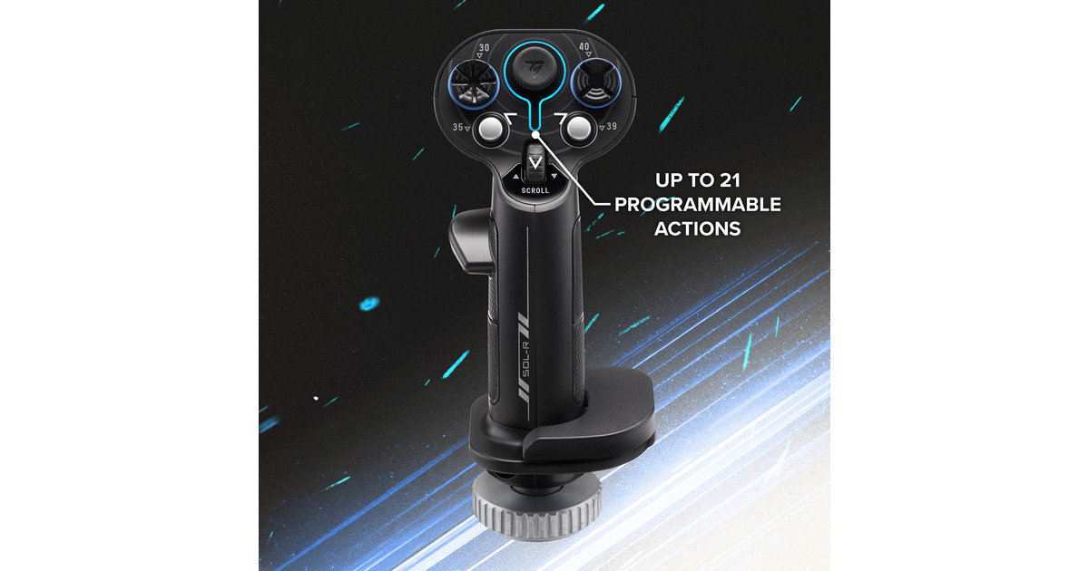 ThrustmasterThrustmaster Sol-R 3 AVA Add-On Grip joystick  (Zwart)