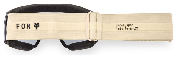 Masque VTT Fox PureVue Black/Clear Beige