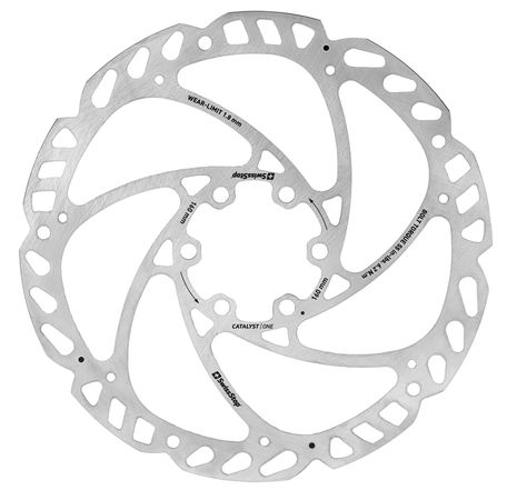 CATALYST ONE Bremsscheibe 6-Loch  silber  180mm