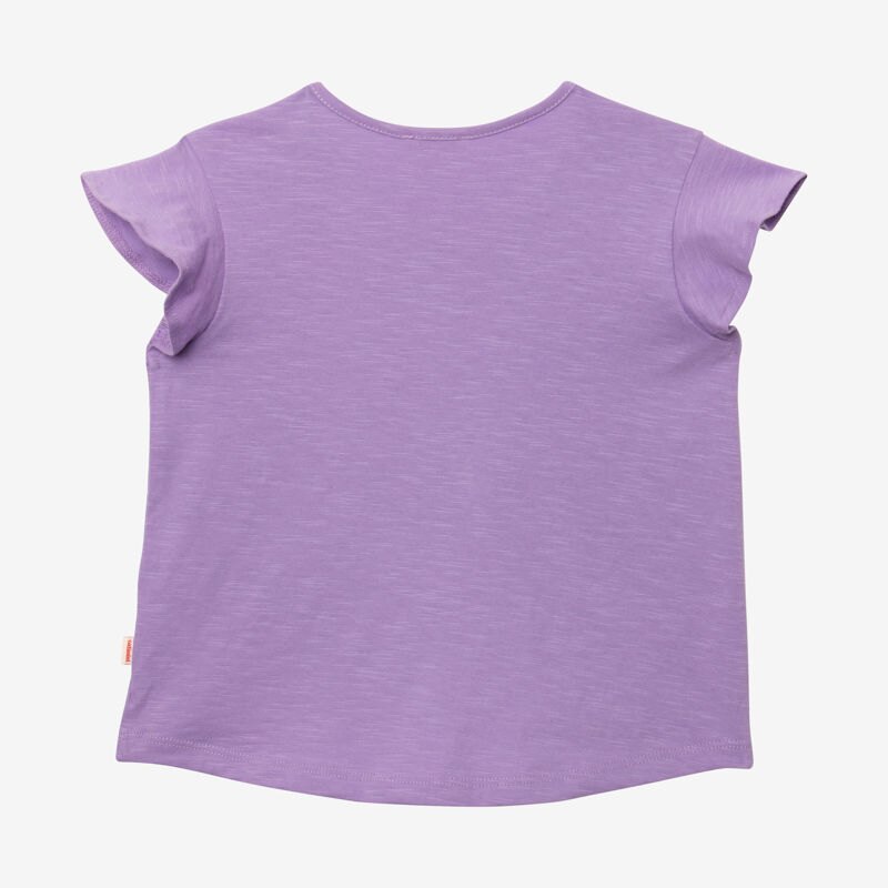 T-shirt fille sirène-chat violet Catimini Mauve Violet