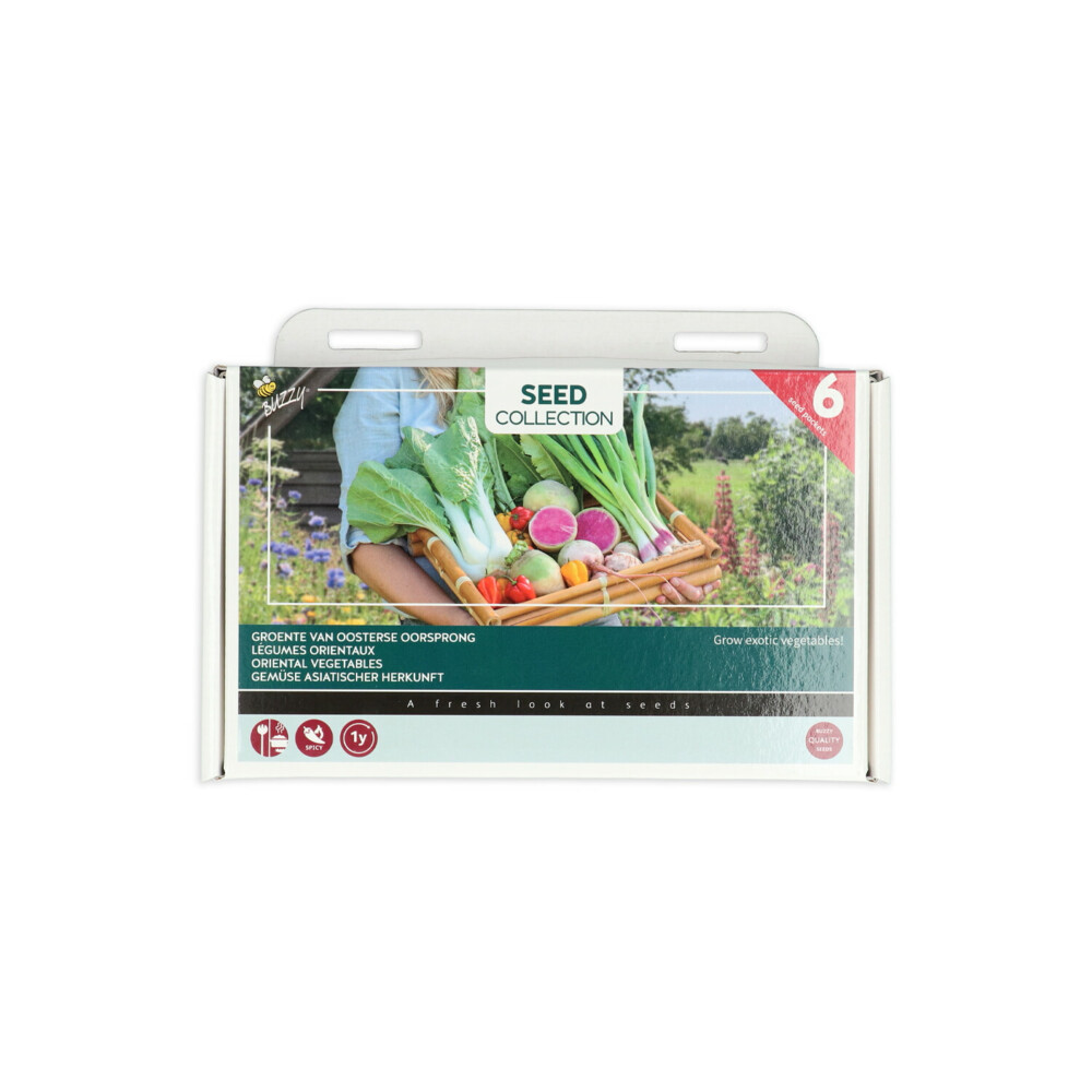 Buzzy Collection Kweekset 6 Groente Van Oosterse Oorsprong1 set