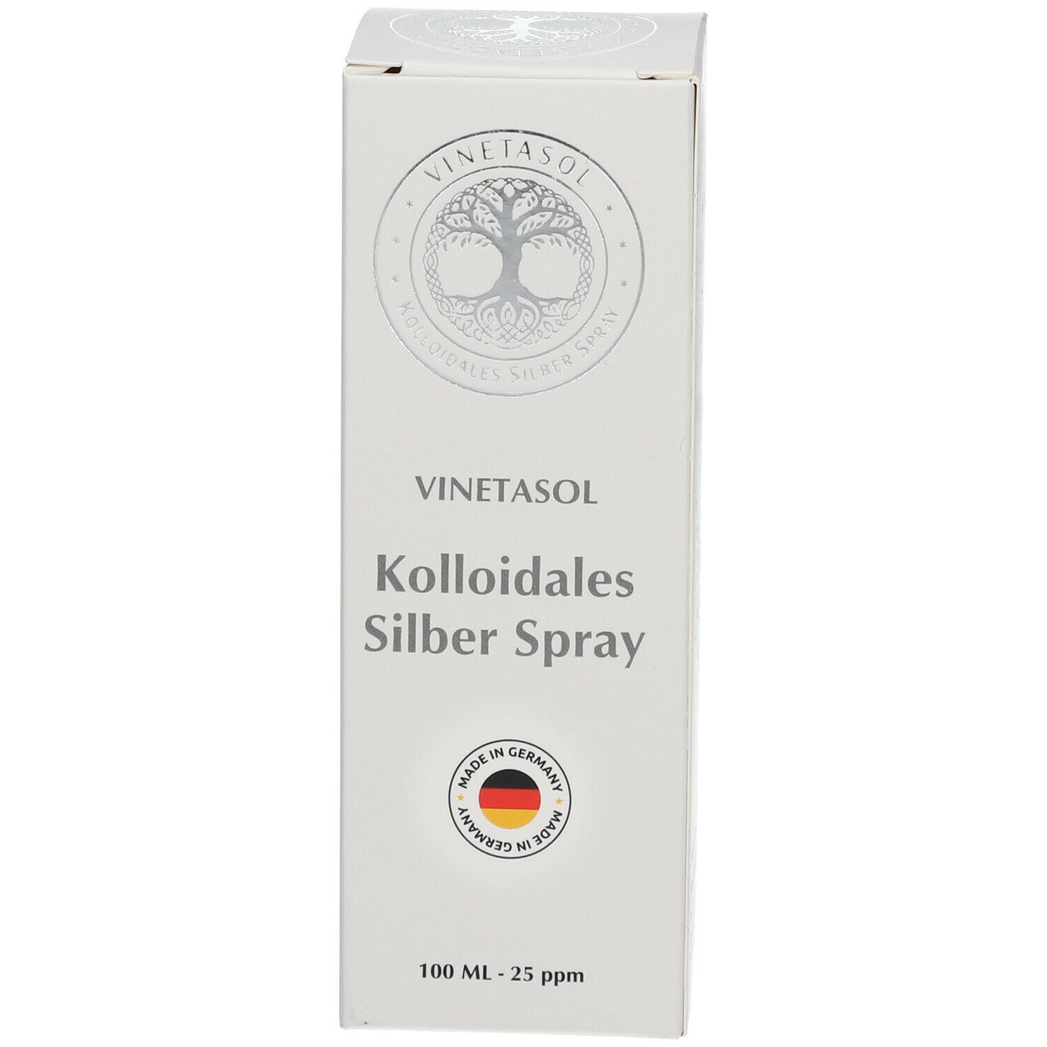 Vinetasol kolloidales Silber 25 ppm