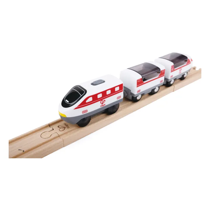 Hape Coffret de train de la ville 2 en 1