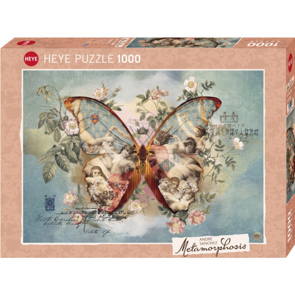Puzzle - André Sanchez - Metamorphosis Wings N°1 - 1000 Pièces