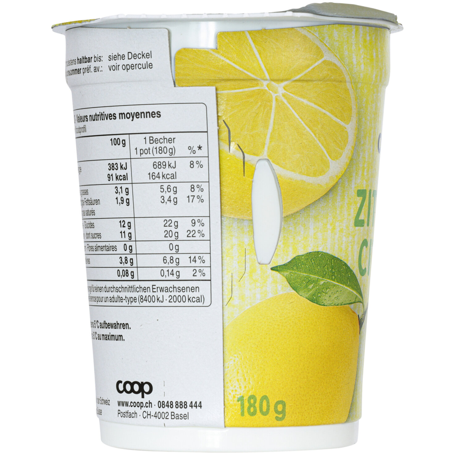 Joghurt Zitrone 2x180g -