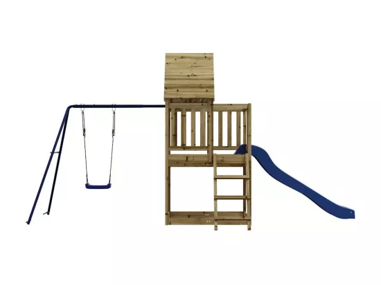 Aire de jeux d'extérieur bois de pin imprégné
