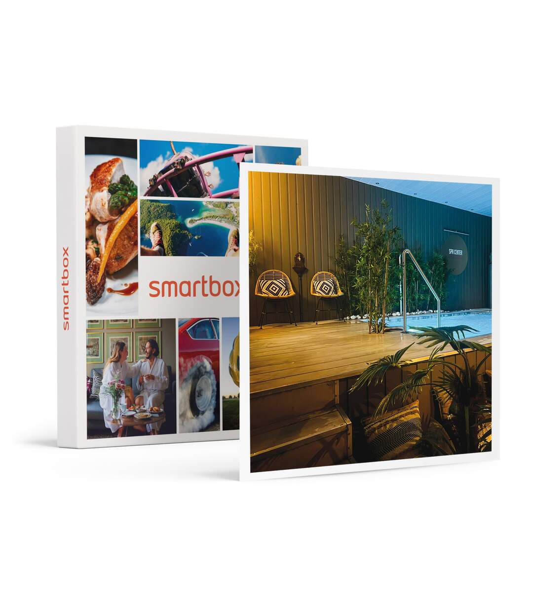 Parenthèse de détente : accès d'1h à l’espace bien-être et 30 min de modelage pour 2 à Marseille - SMARTBOX - Coffret Cadeau Bien-être