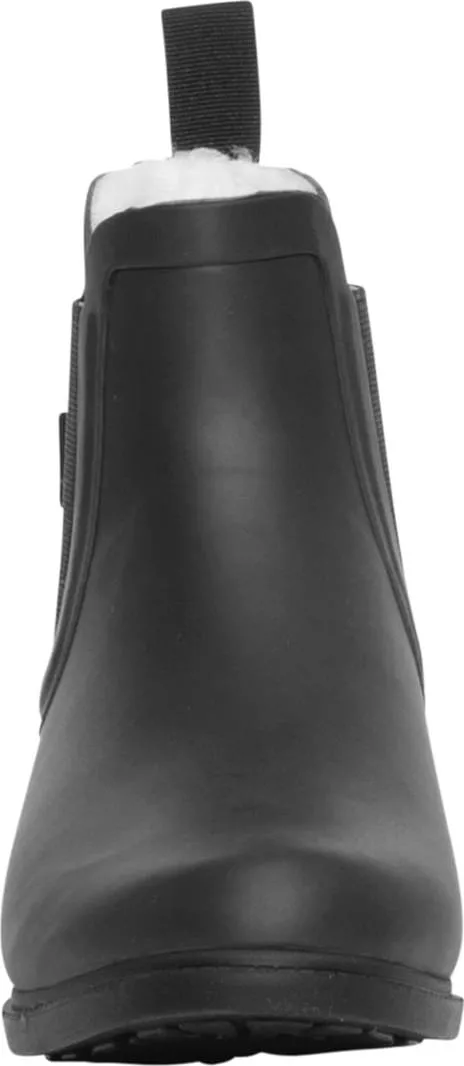 Urberg Womens Malme Rubber Fleece Boots Black Beauty