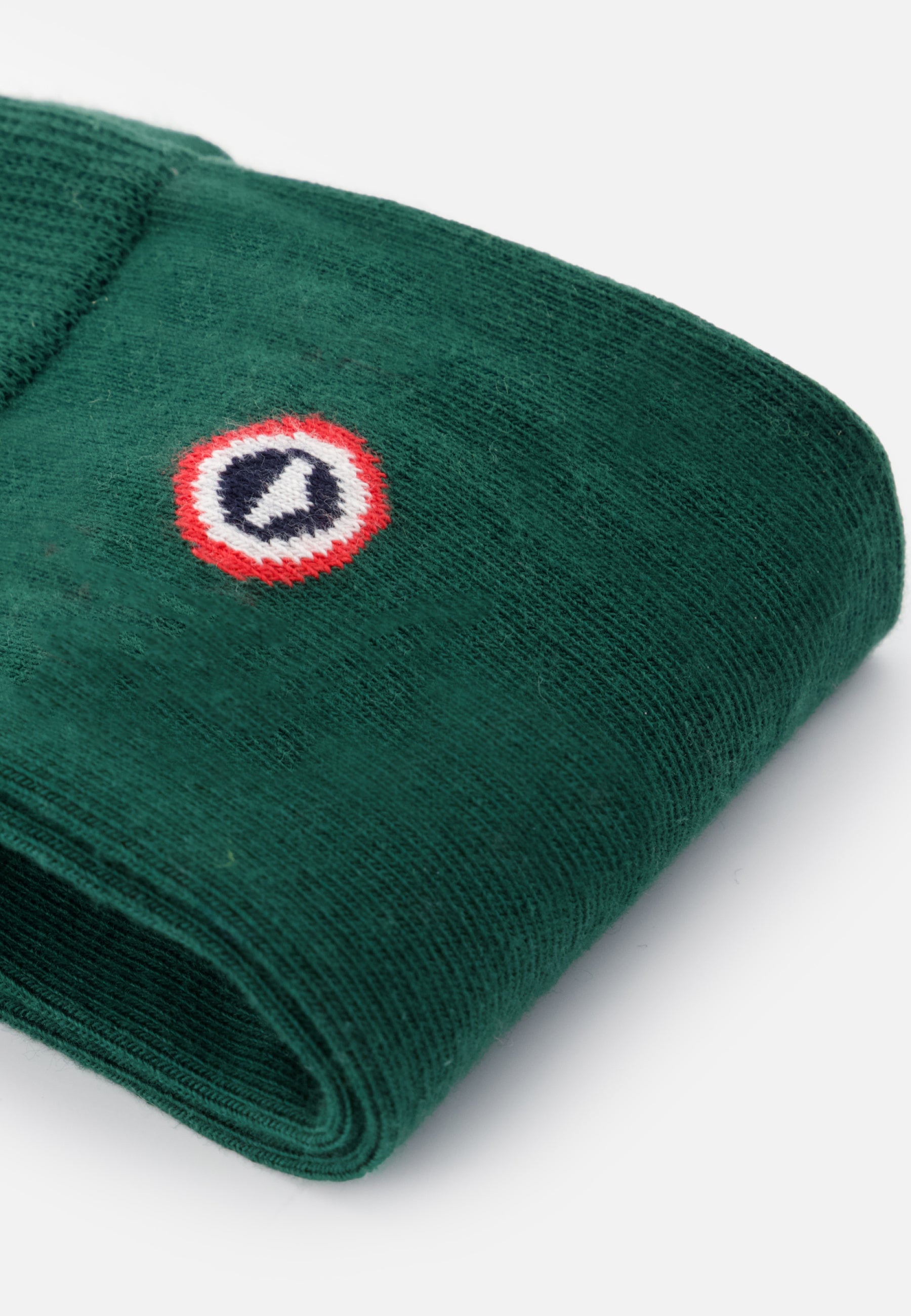 Chaussettes mi-hautes-Lucas Uni Epicea