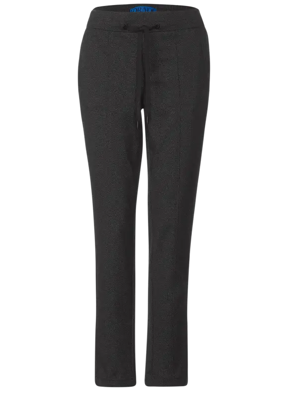 Loose Fit Joggpants - salt and pepper grey