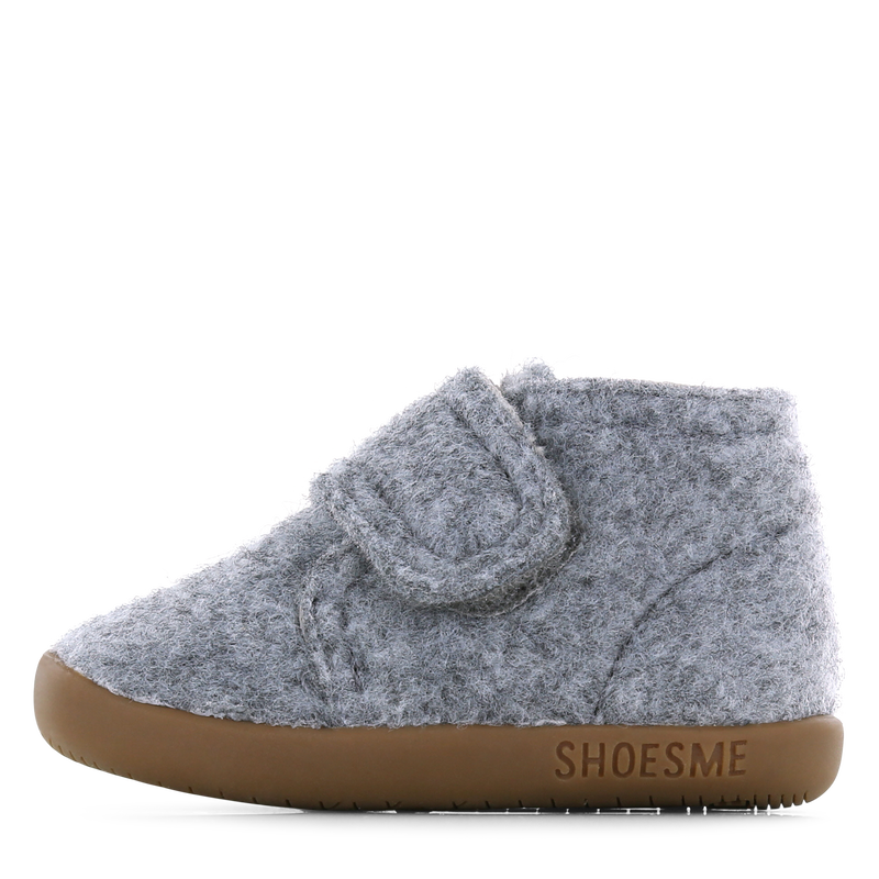 Shoesme grijs vilten slofje  | Uni schoenen
