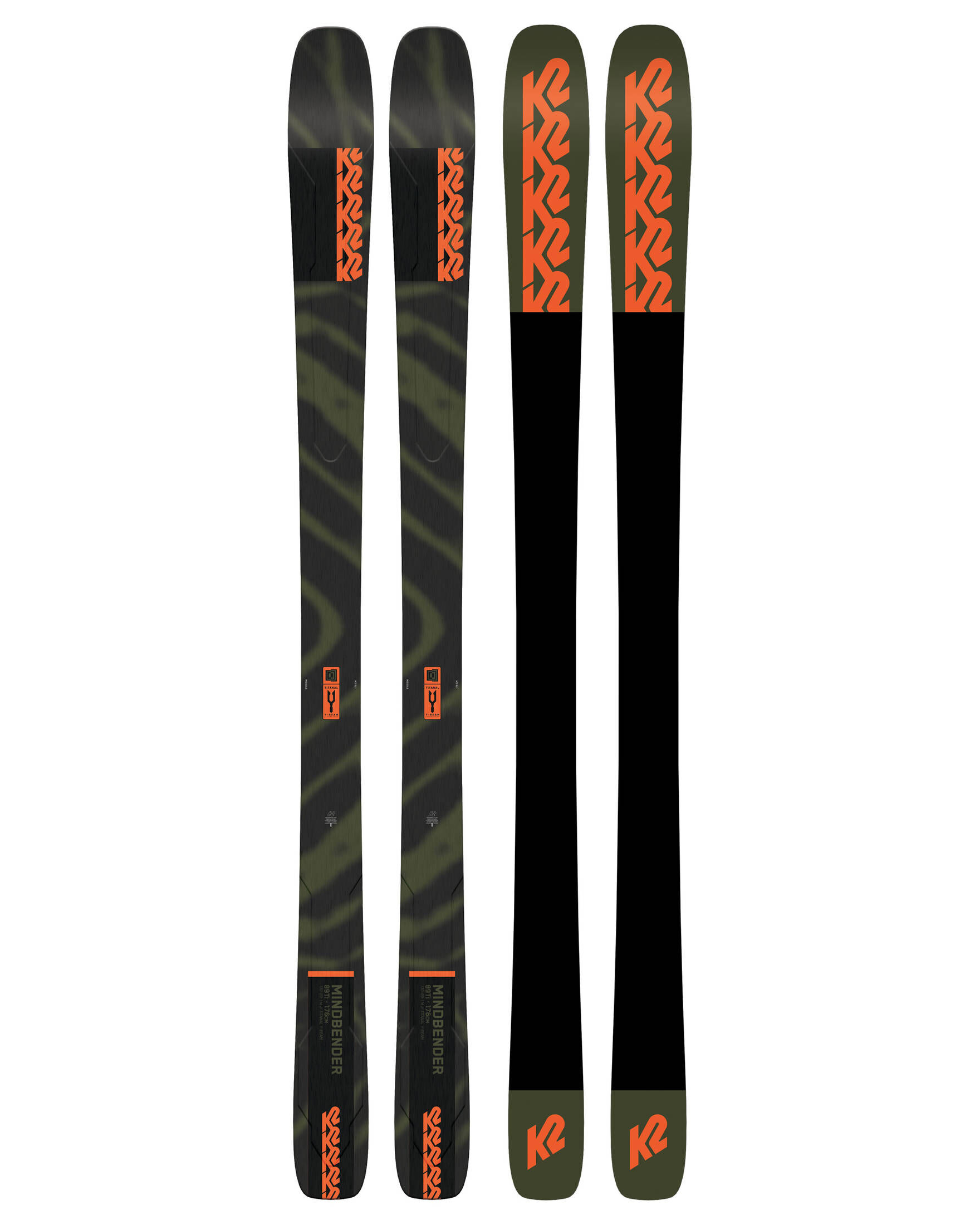 K2| Herren Freeride-Skier MINDBENDER 89 TI inkl. Bindung MARKER GRIFFON 13 TCX D