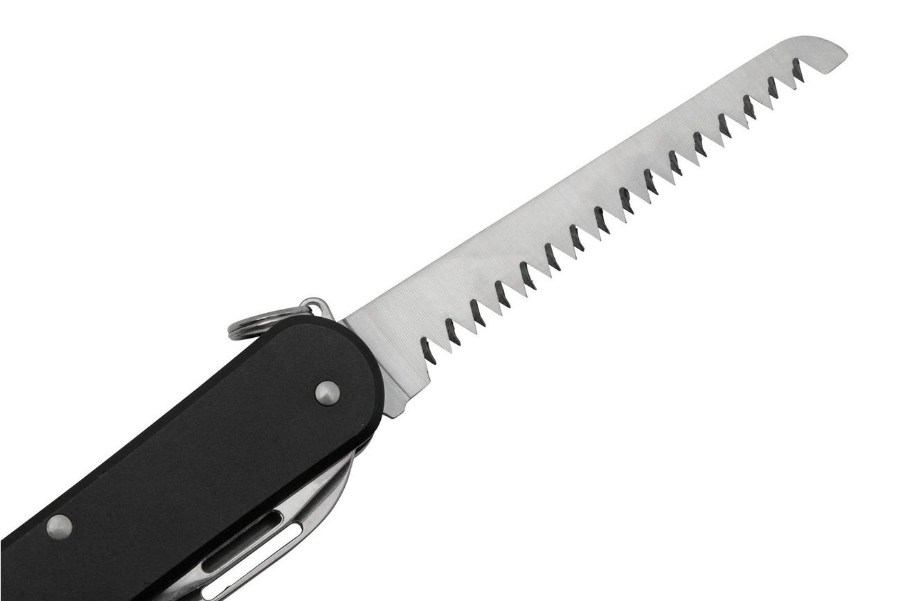 FOX Vulpis 4-Tools FX-VP130-S4BK, N690Co, Aluminium Black, Zwitsers zakmes