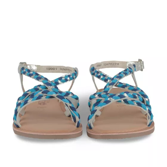 Sandales ARGENT LOVELY SKULL CUIR
