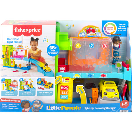 Fisher-Price Light-Up Learning Garage legesæt