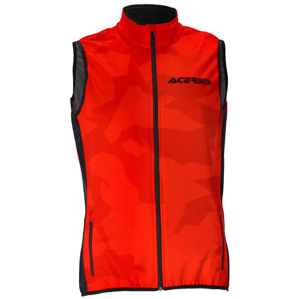Acerbis - Veste sans manches Softshell X-Wind Rouge