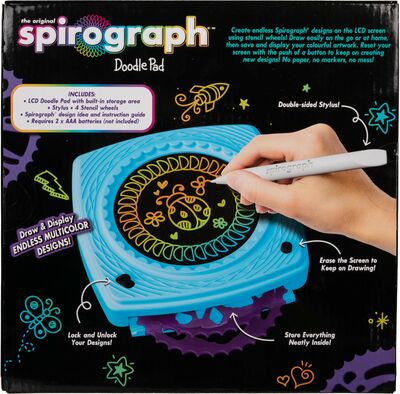 Spirograph Doodle Pad LCD-spirograph