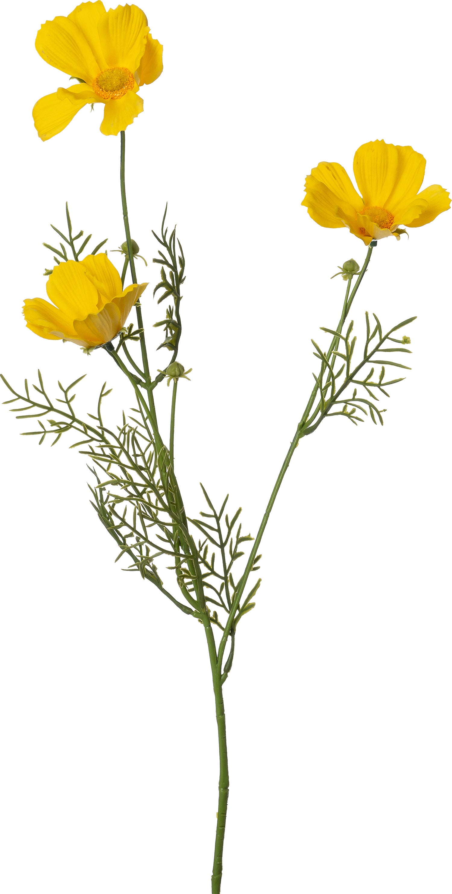 Intratuin kunstbloem Cosmea goud 68 cm